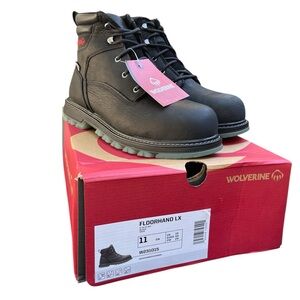 WOLVERINE Floorhand Steel Toe Work Boots Men’s 11 Extra Wide NWT